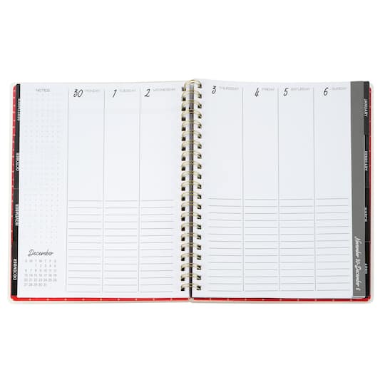 Back to School 9" x 11" 2026-2027 Wire Bound Teacher Planner by Recollections